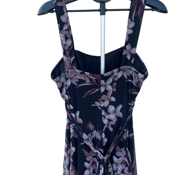 NWT Connected Apparel Floral Print High-Low Maxi Dress Size 12 - Picture 11 of 12